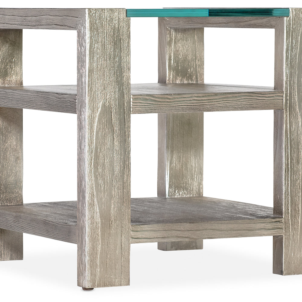 Melange Saber End Table