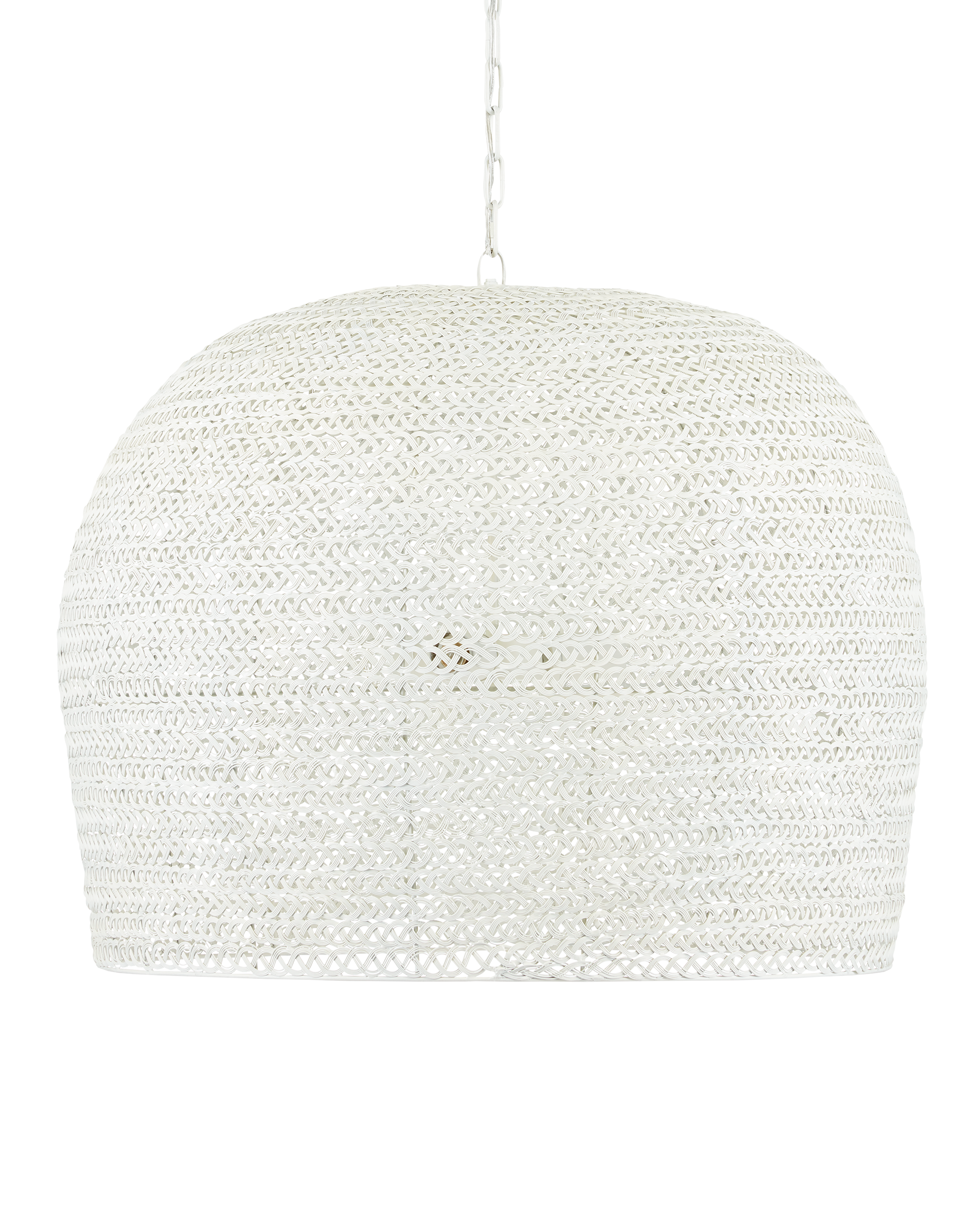 Piero Large White Chandelier - Thumbnail 4