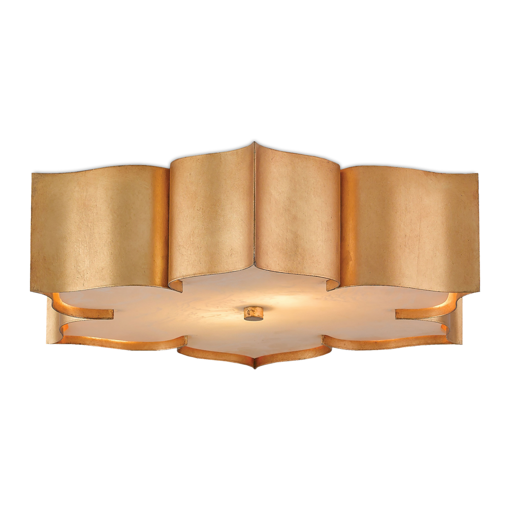 
                      
                        Grand Lotus Gold Flush Mount
                      
                    