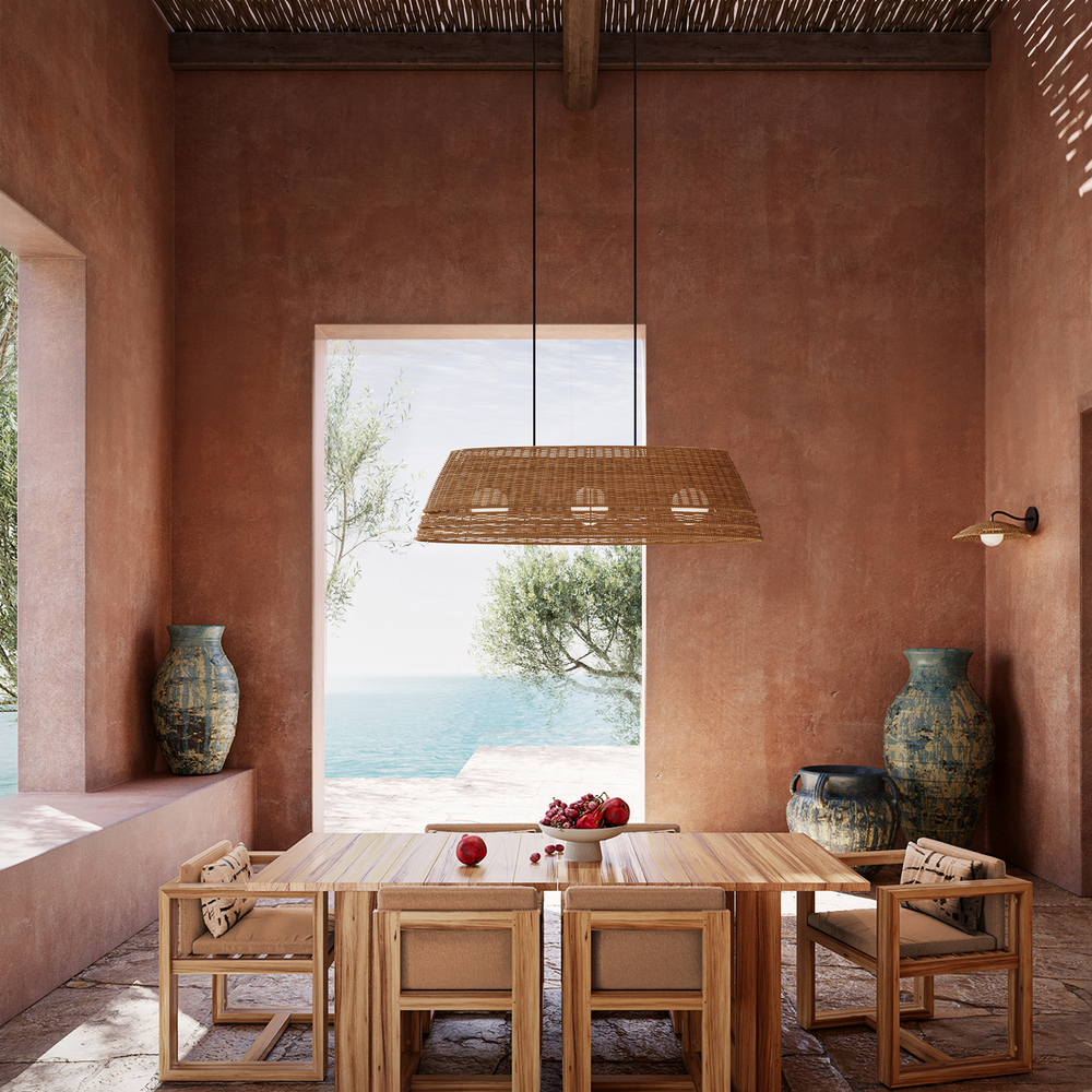 
                      
                        Barbary Oval Outdoor Chandelier
                      
                    