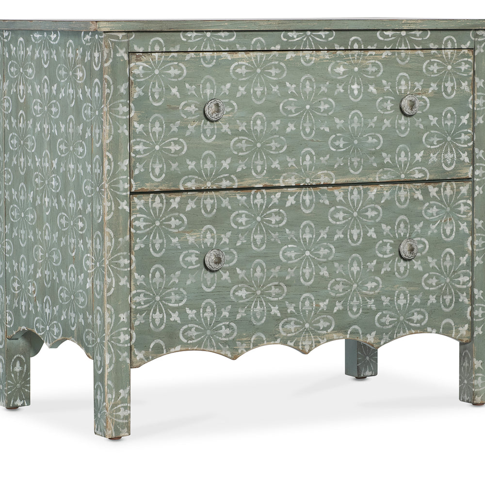 Americana Two-Drawer Nightstand