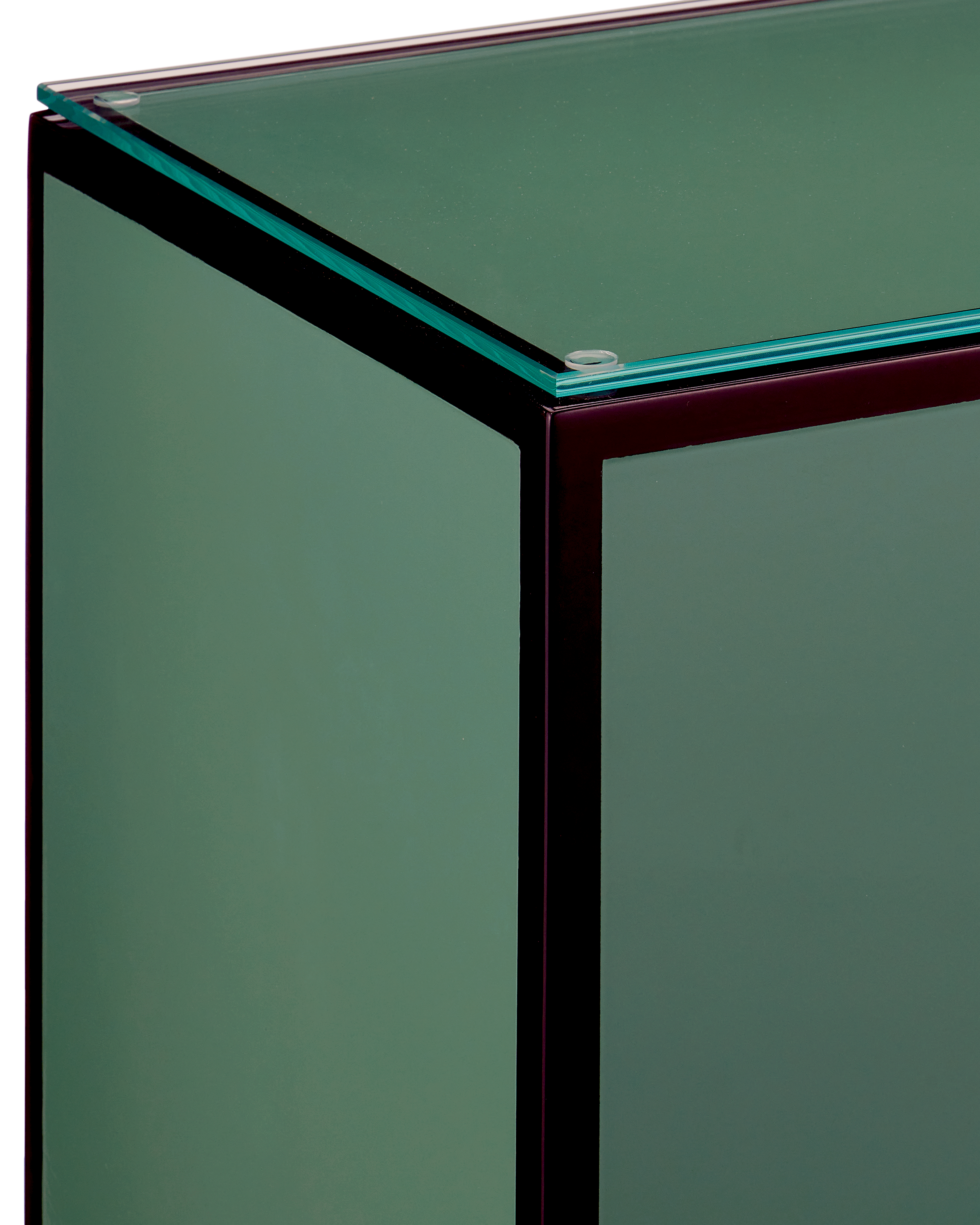 Green Lacquer Side Table - Thumbnail 3