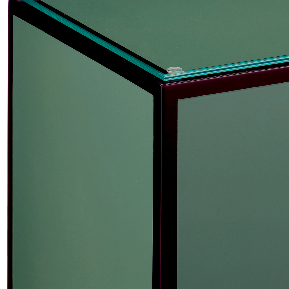 Green Lacquer Side Table