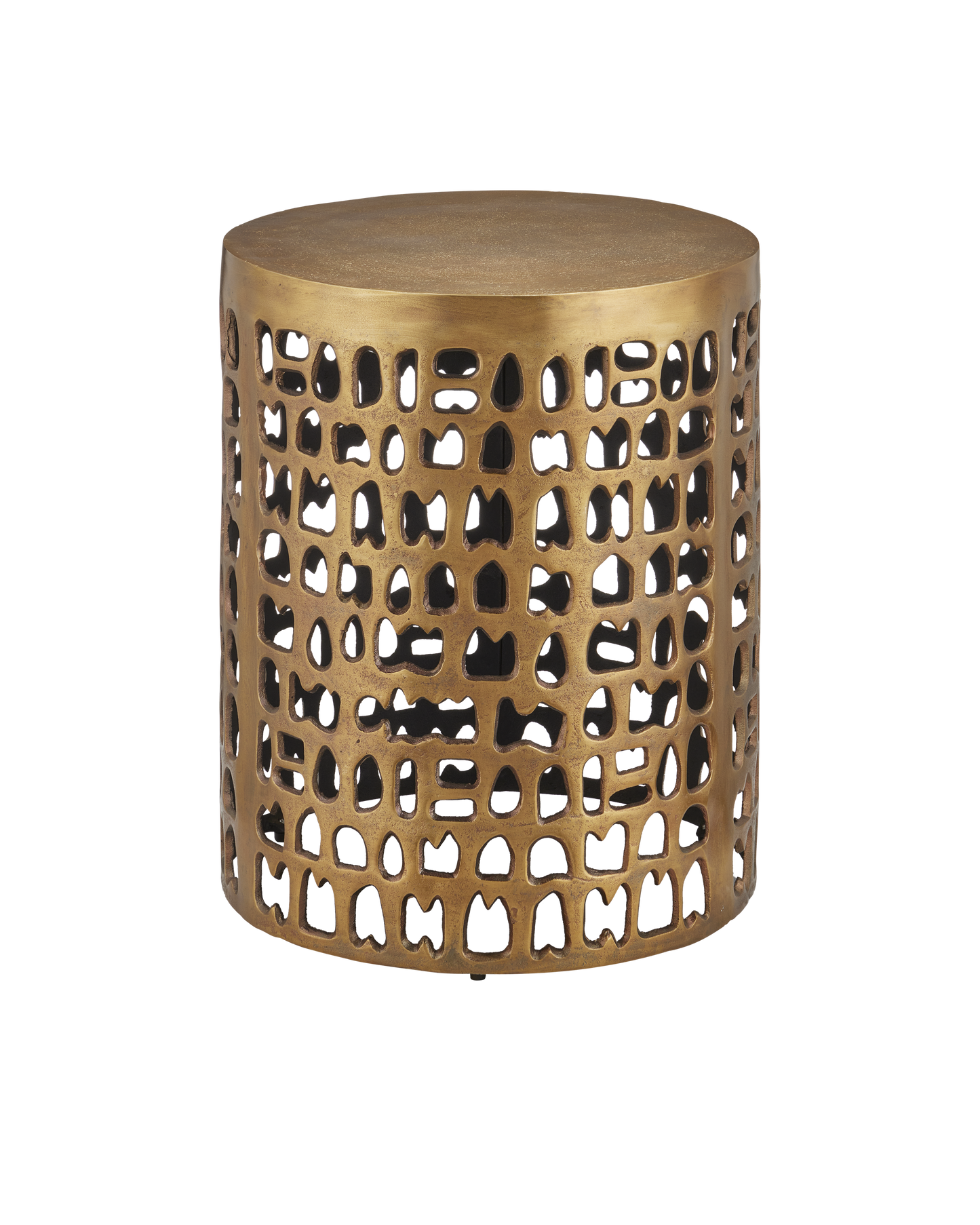 Alvar Gold Accent Table