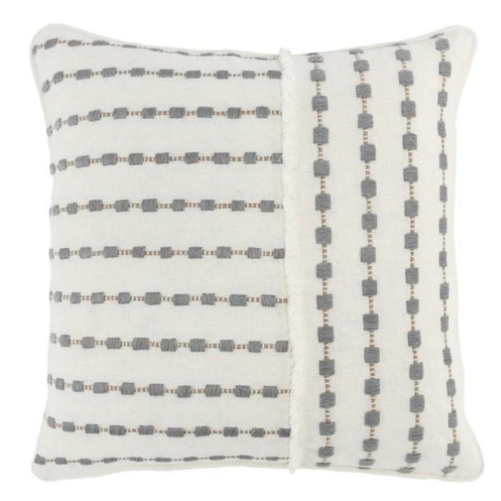 
                      
                        Katia Ivory/Gray Pillow, Set of Two - #shop_name Pillow
                      
                    