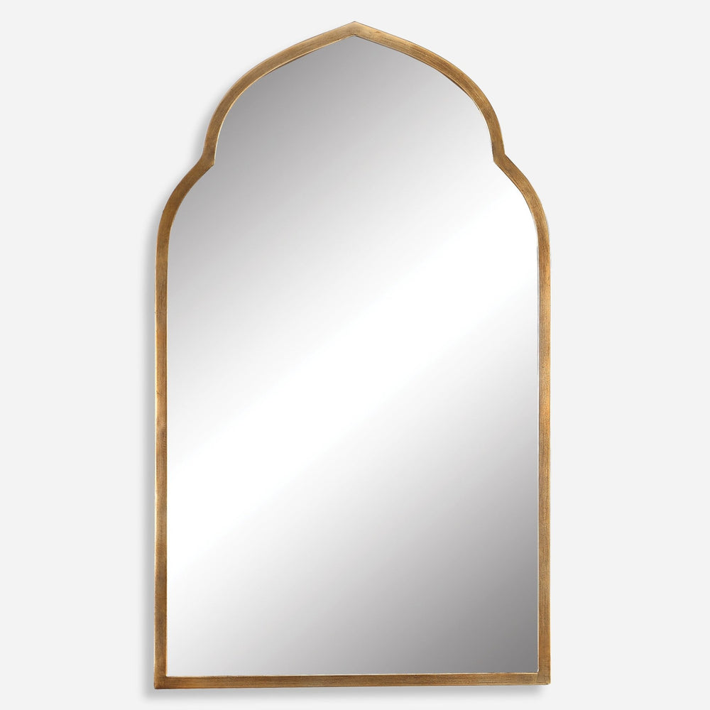 
                      
                        Kenitra Gold Arch Mirror - #shop_name Mirrors
                      
                    