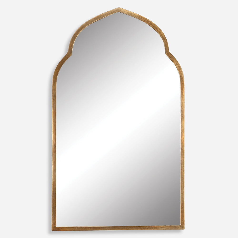 Kenitra Gold Arch Mirror - #shop_name Mirrors
