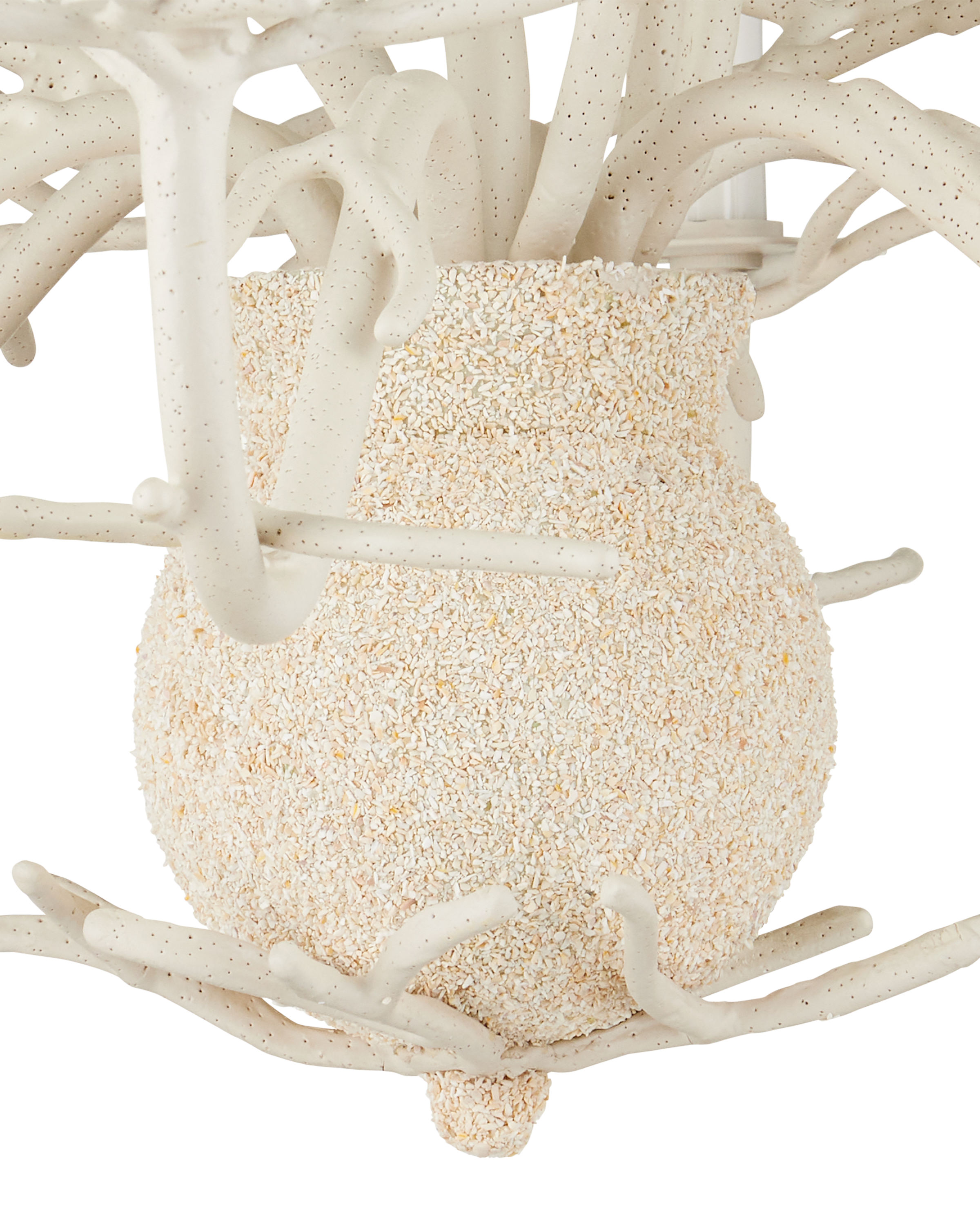 Seaward Small White Chandelier - Thumbnail 4