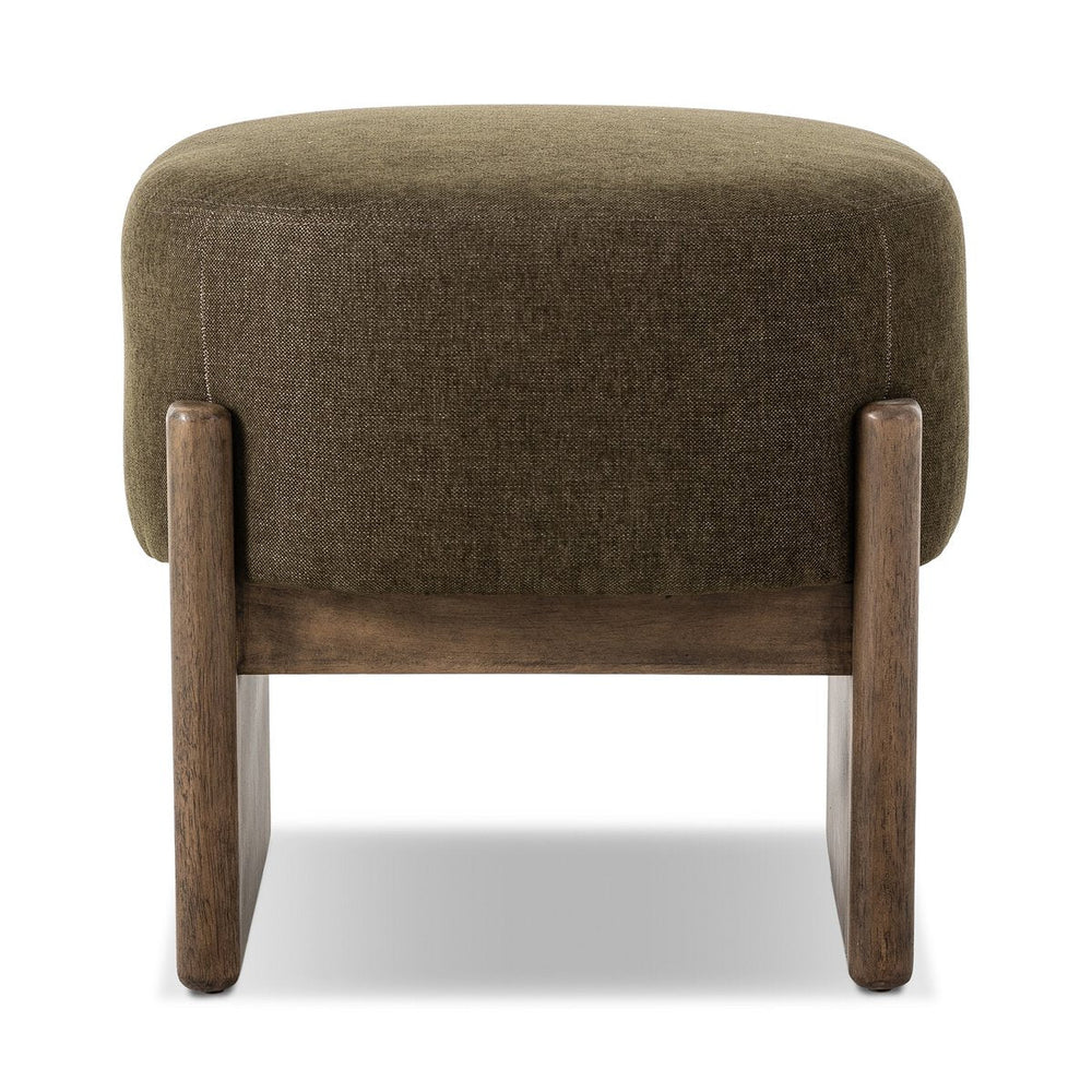 Kirby Accent Stool - Sutton Olive - #shop_name Ottomans & Stools