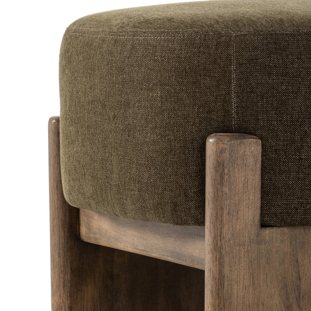 
                      
                        Kirby Accent Stool - Sutton Olive - #shop_name Ottomans & Stools
                      
                    