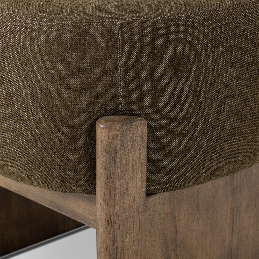 
                      
                        Kirby Accent Stool - Sutton Olive - #shop_name Ottomans & Stools
                      
                    