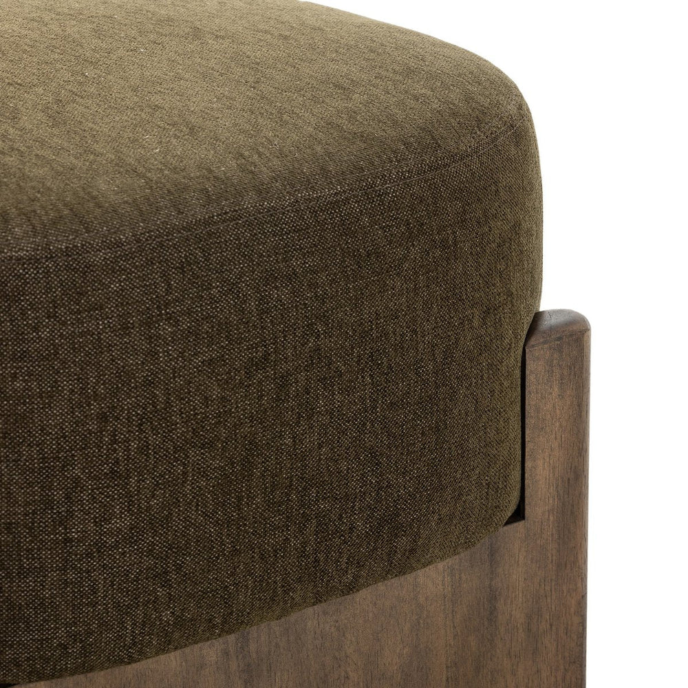 
                      
                        Kirby Accent Stool - Sutton Olive - #shop_name Ottomans & Stools
                      
                    