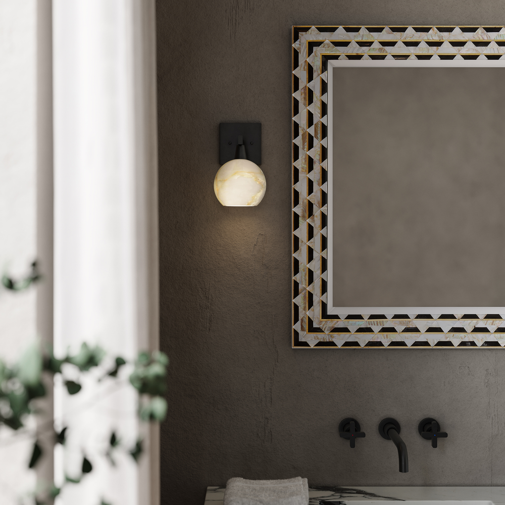 
                      
                        Bombelles Bronze Bath Wall Sconce
                      
                    
