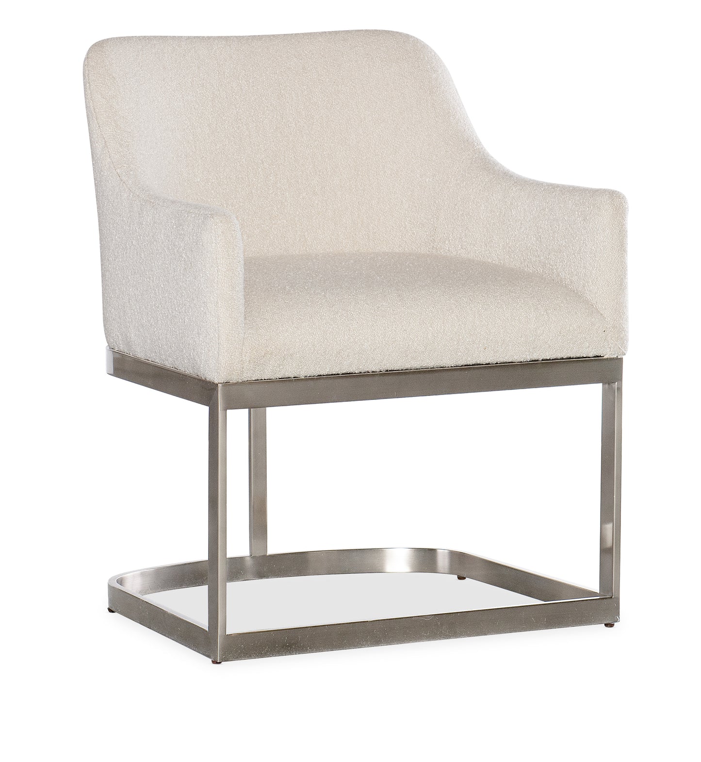 Modern Mood Upholstered Arm Chair with Metal Base - Inverness Natural