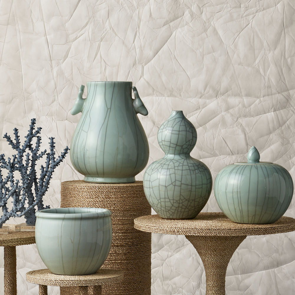 
                      
                        Blue Coral Set of 2.
                      
                    