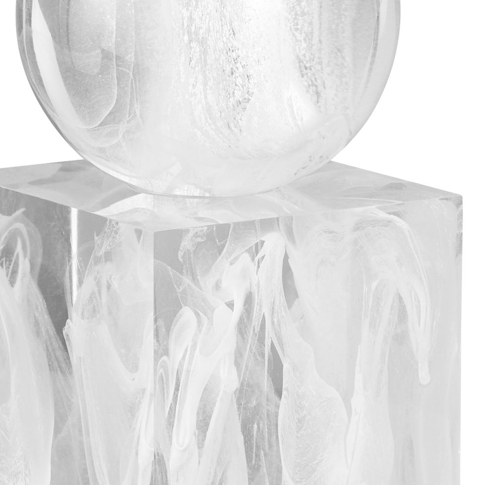 Nova White Objects Set of 2.