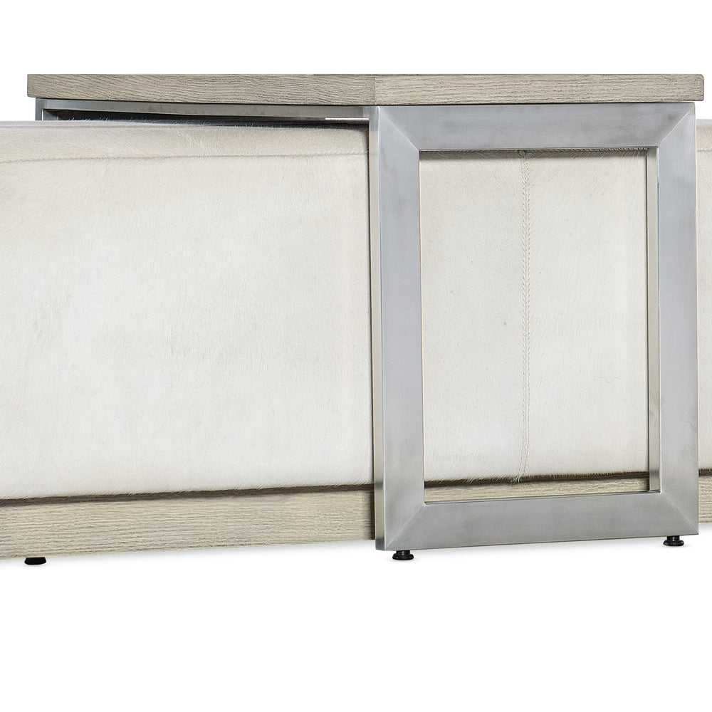 Melange Bridged Cocktail Table.