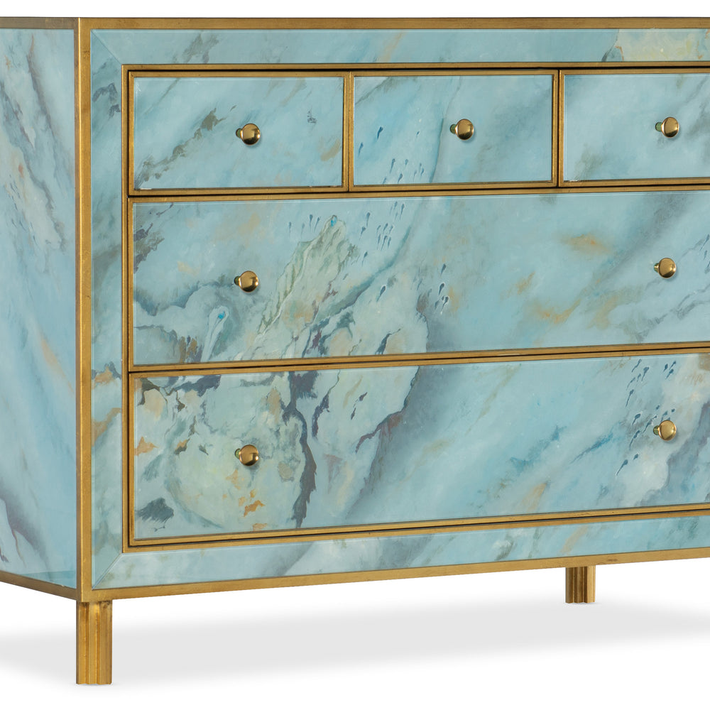 Melange Sorrell Five-Drawer Chest