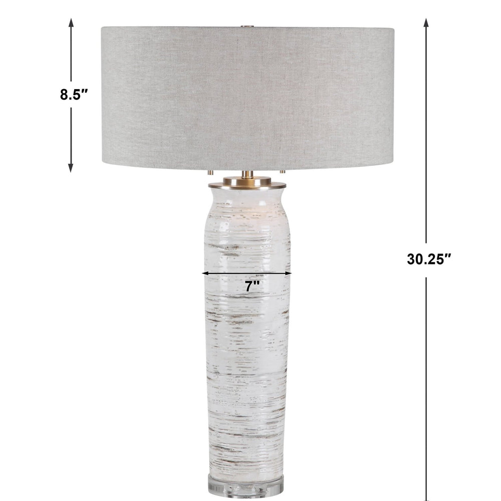 
                      
                        Lenta White Table Lamp - #shop_name Table Lamps
                      
                    