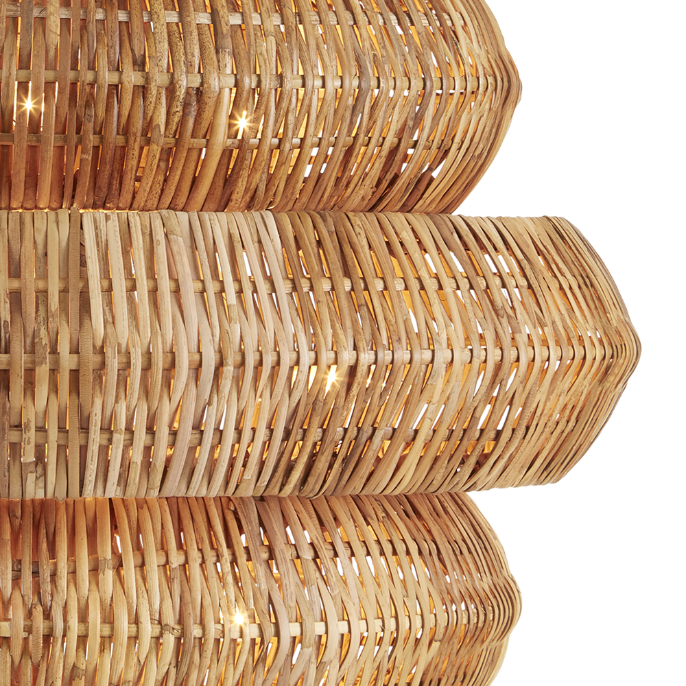 Antibes Medium Natural Chandelier