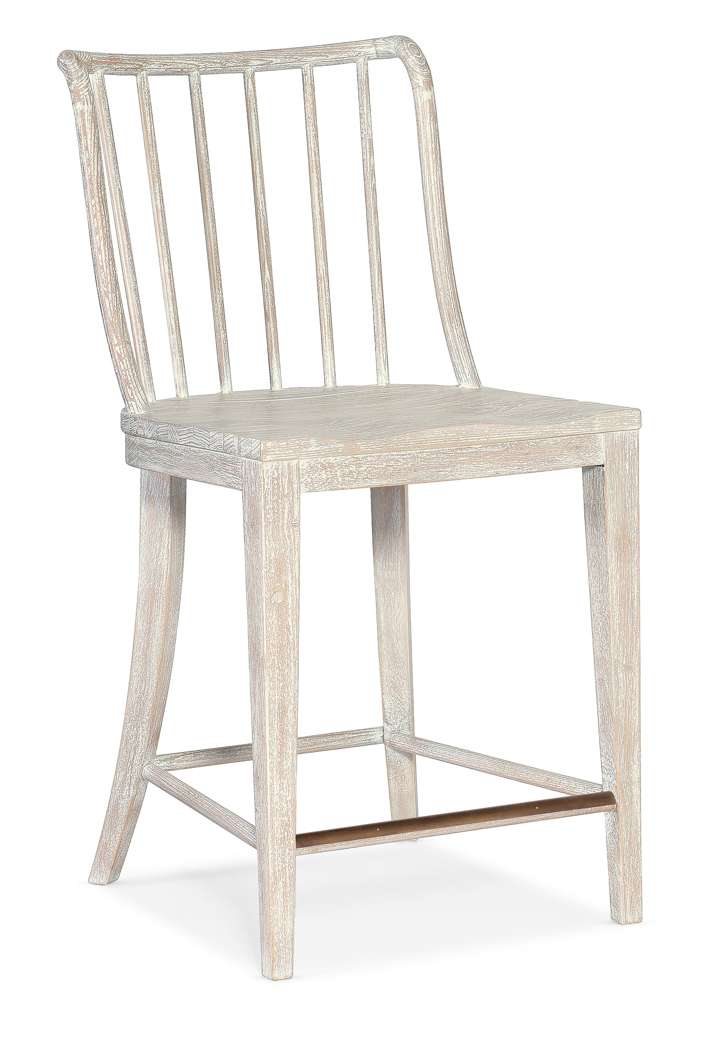 Serenity Bermuda Counter Chair - Light Wood