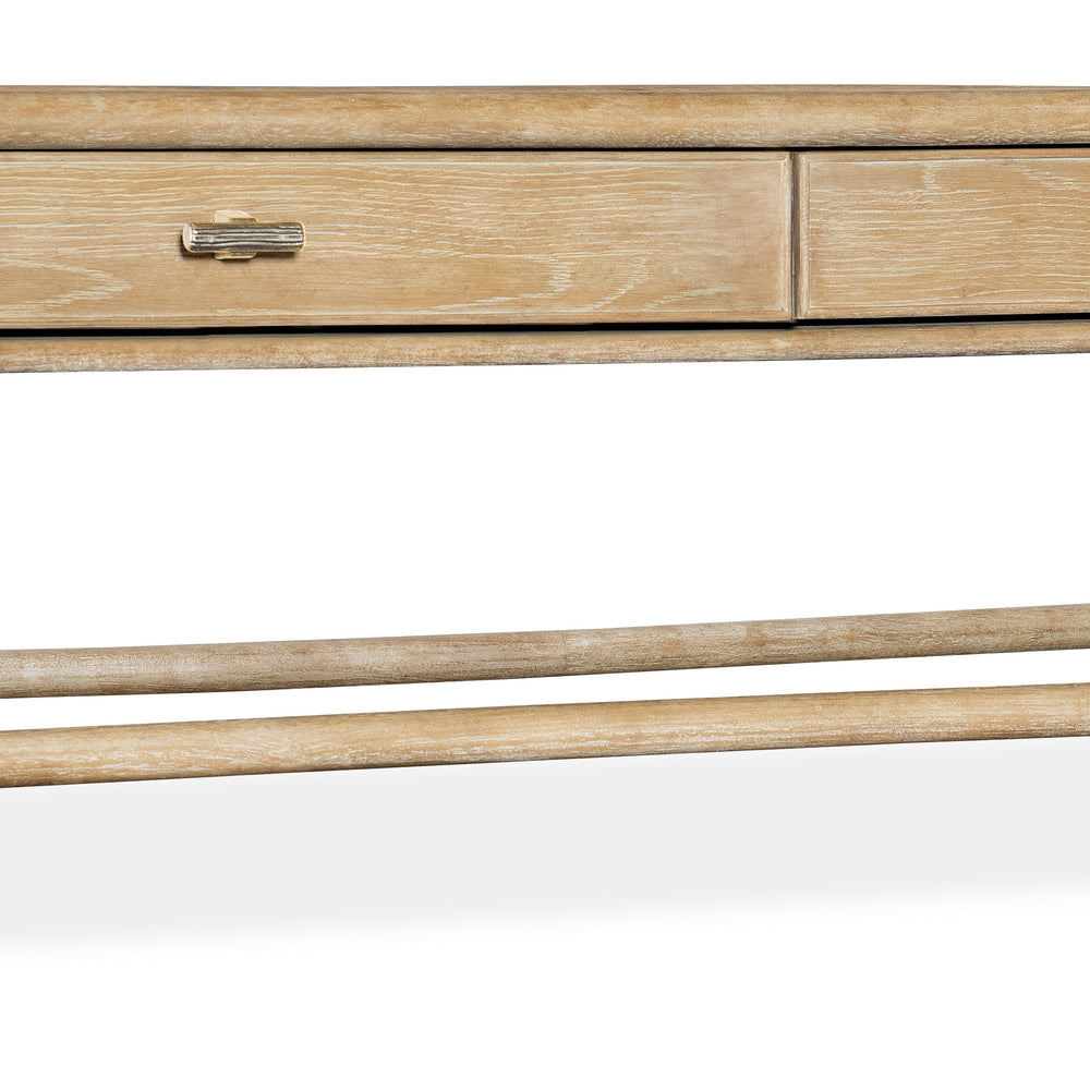 Retreat Pole Rattan Cocktail Table - Dune.