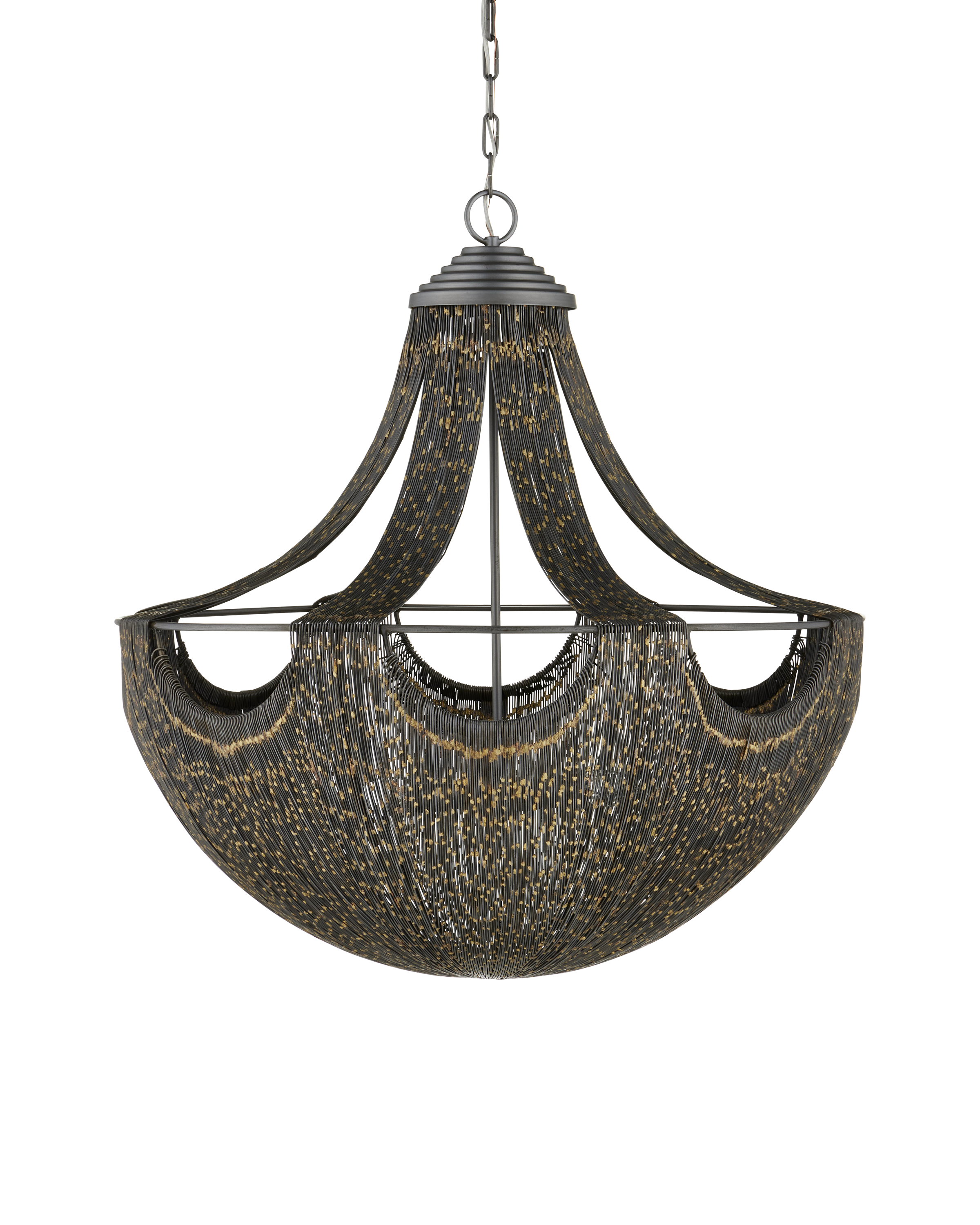 Currey & Company Eduardo Chandelier - Thumbnail 3