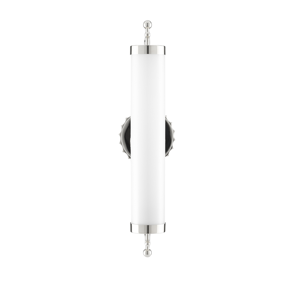 
                      
                        Latimer Nickel Wall Sconce
                      
                    