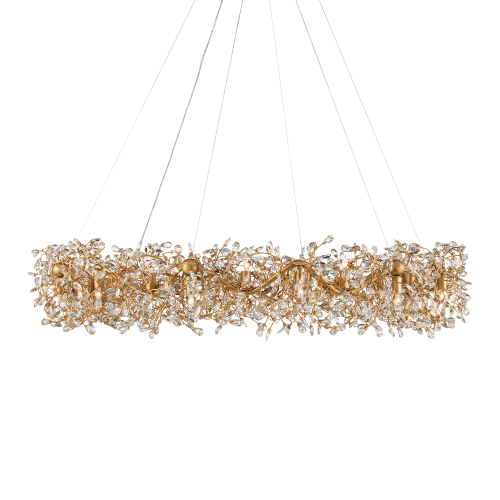 
                      
                        Crystal Bud Grande Ring Chandelier
                      
                    