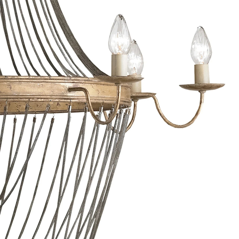 
                      
                        Lucien 46" Wide Wrought Iron Chandelier - #shop_name Chandeliers
                      
                    