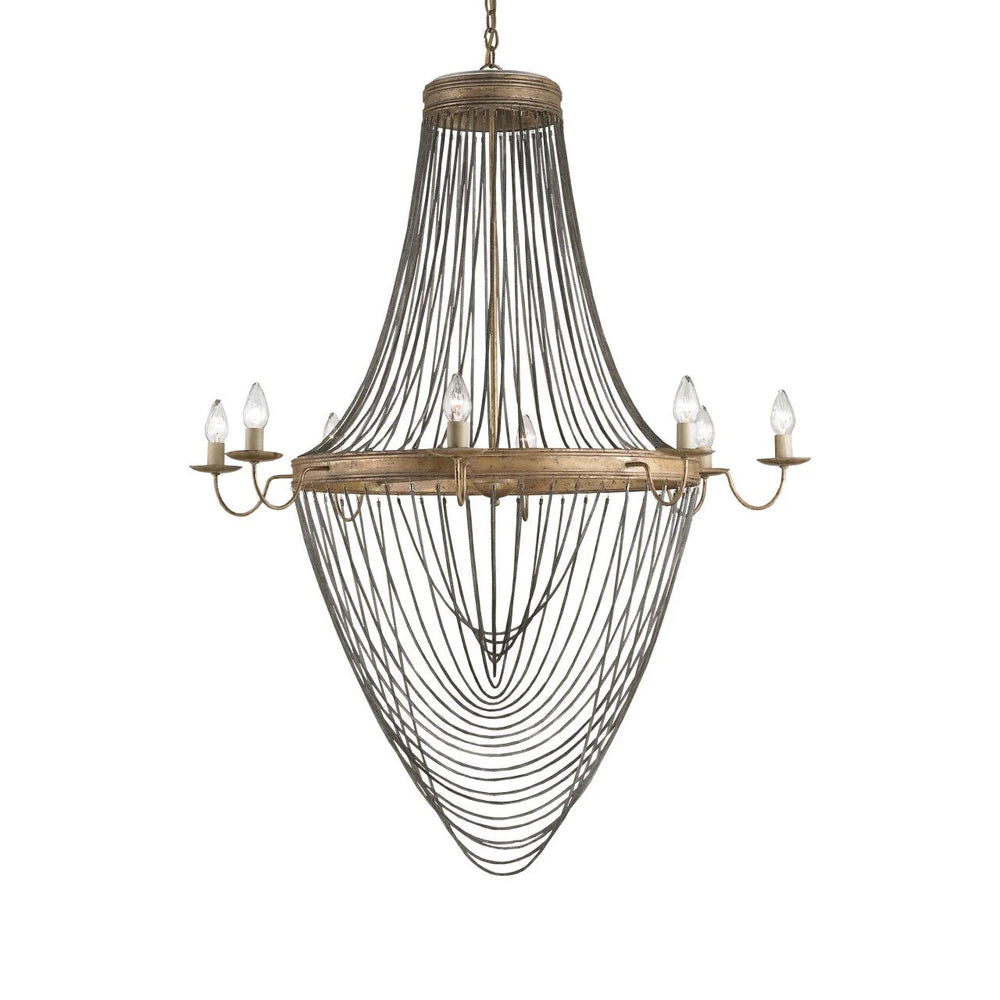 
                      
                        Lucien 46" Wide Wrought Iron Chandelier - #shop_name Chandeliers
                      
                    