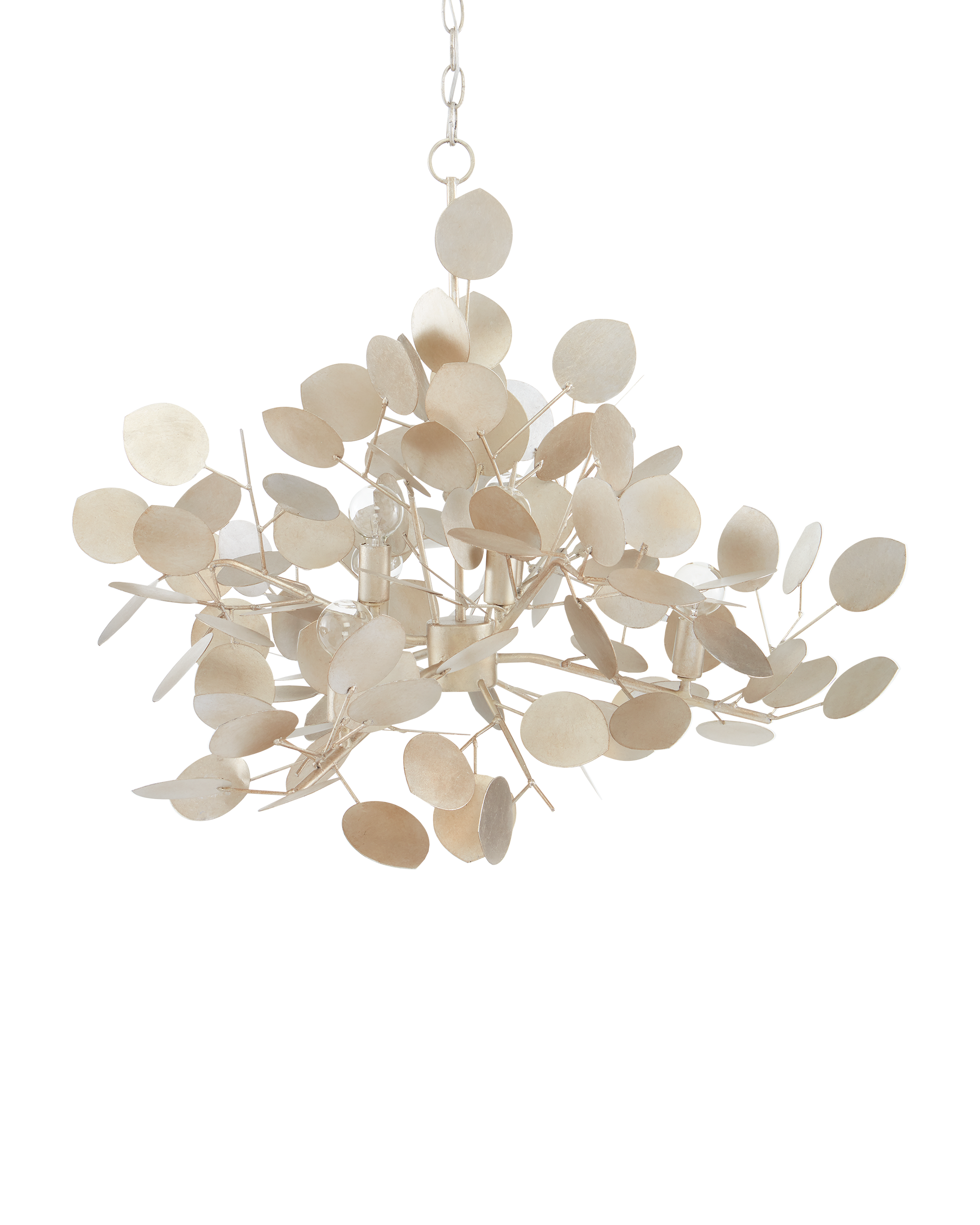 Lunaria Large Silver Chandelier