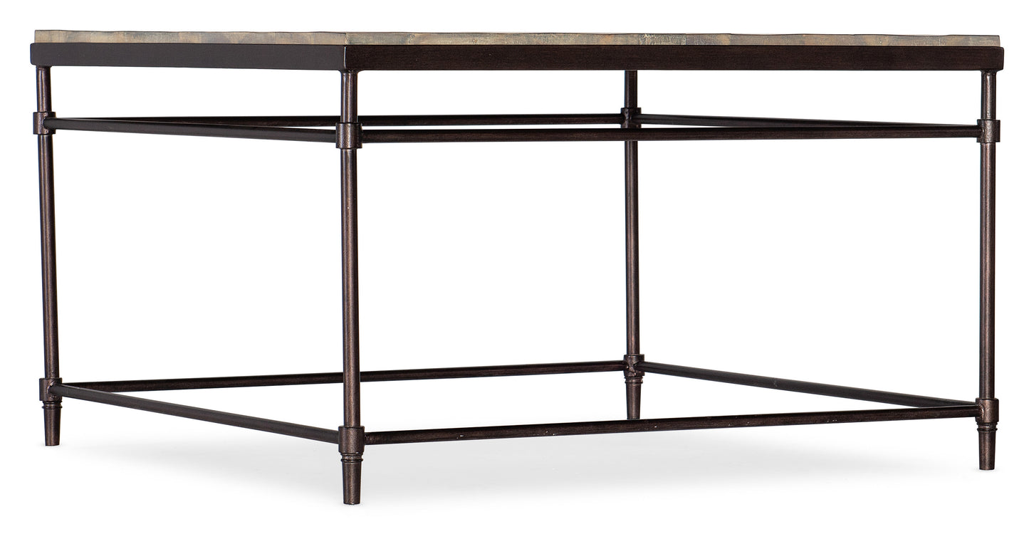 St. Armand Square Cocktail Table - Light Wood