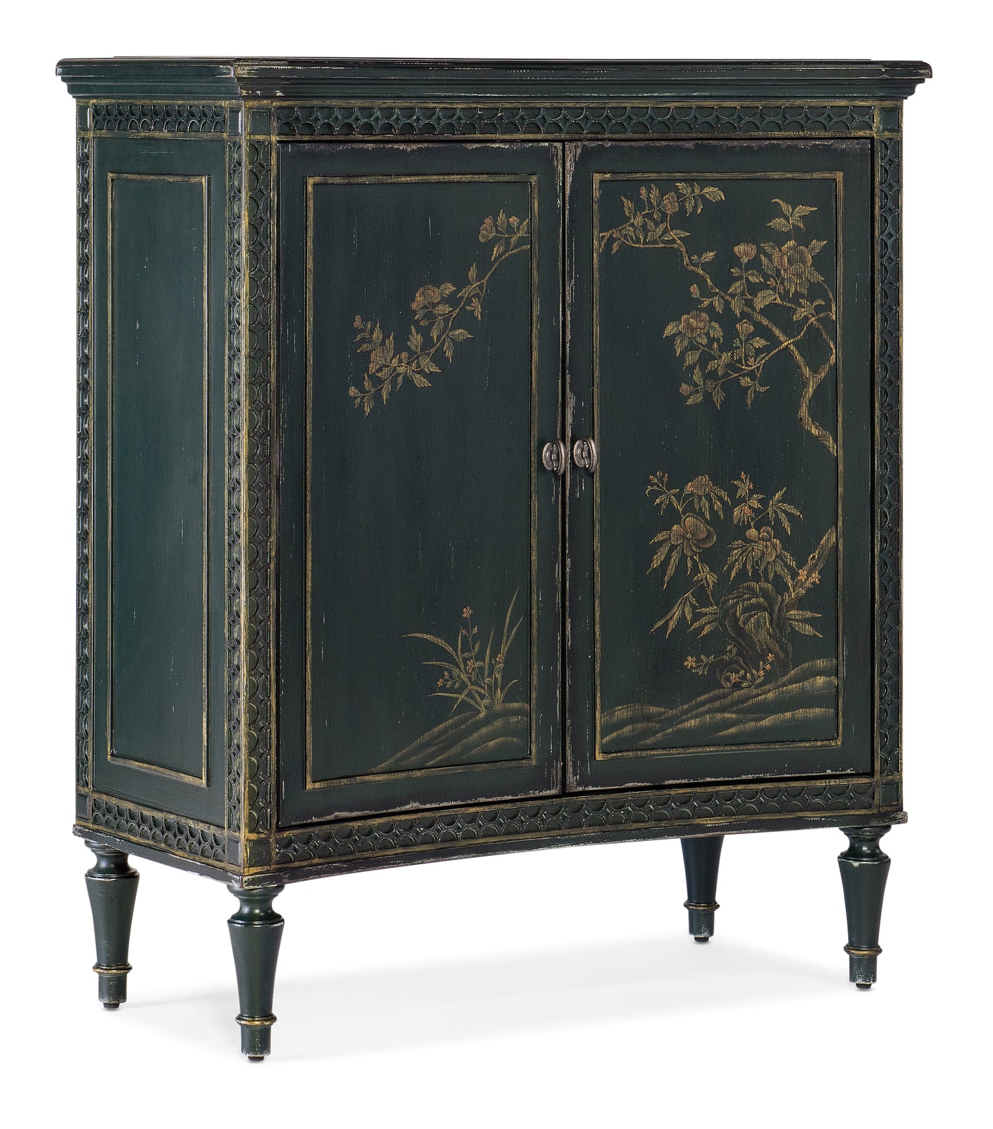 Charleston Two-Door Accent Chest - Charleston Green