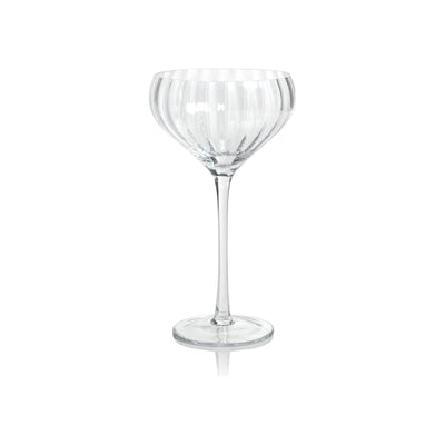 Madeleine Optic Cocktail Clear Glass - Set of 4