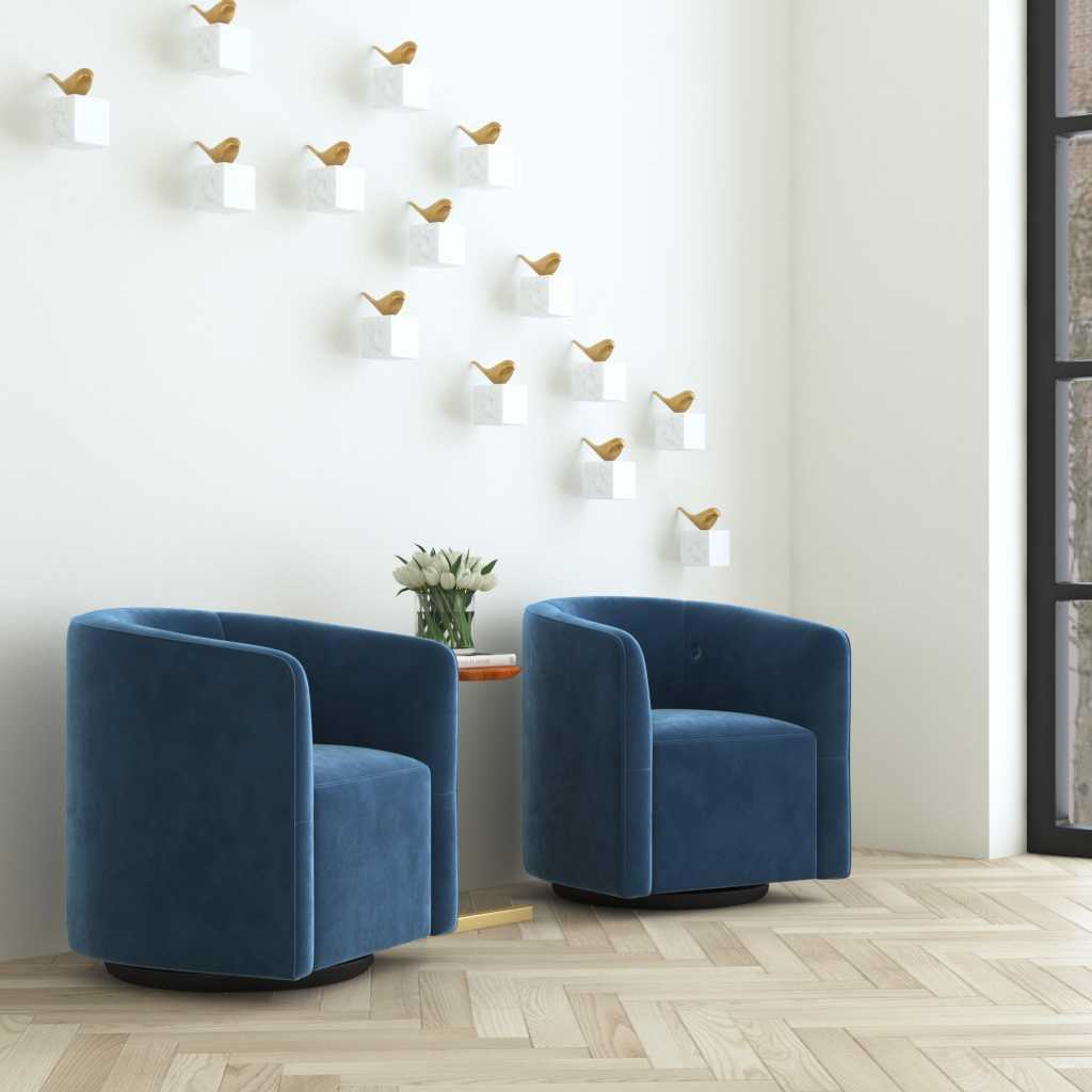 Uttermost Mallorie Swivel Chair - Thumbnail 4