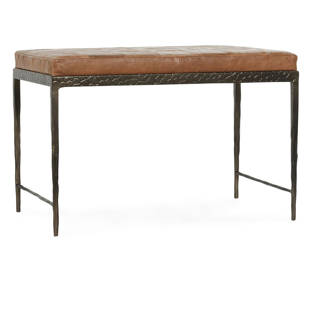 
                      
                        Malo Leather 28" Bench - Chestnut - #shop_name Benches
                      
                    