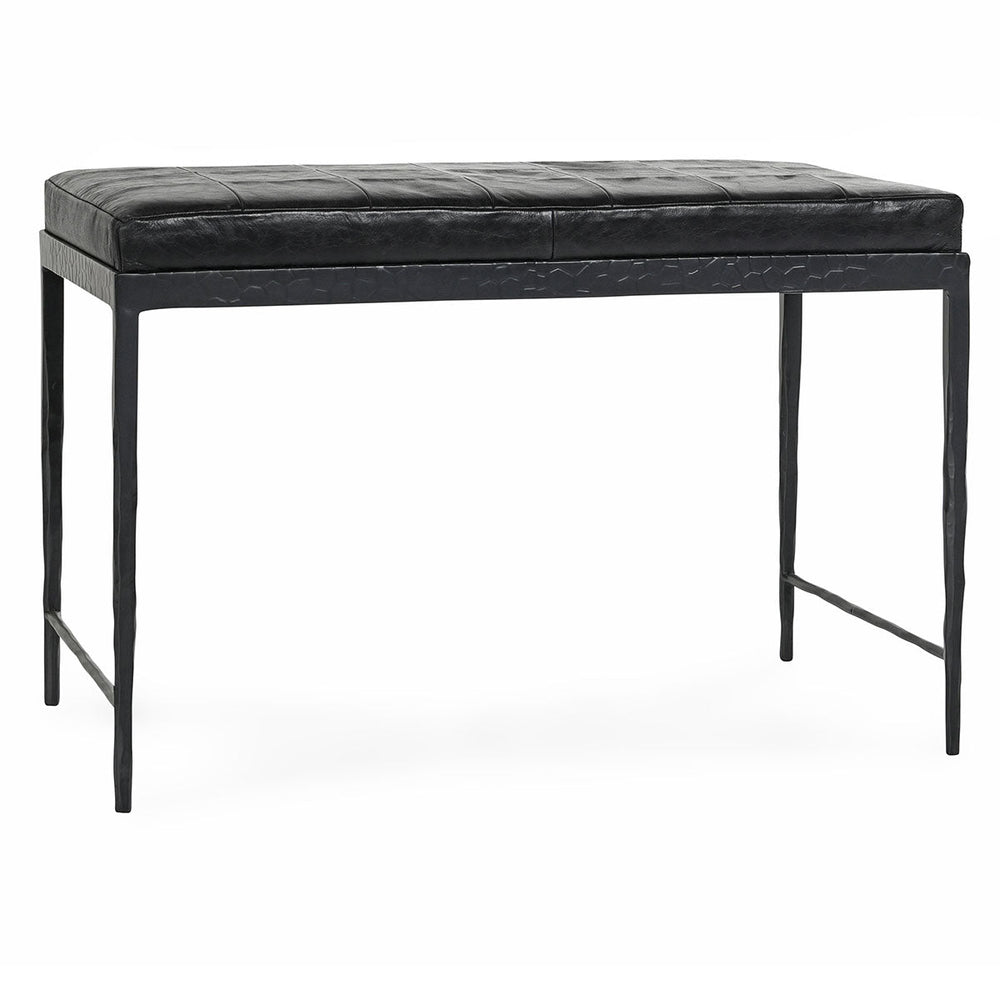 
                      
                        Malo Leather 28" Bench - Onyx Black - #shop_name Benches
                      
                    