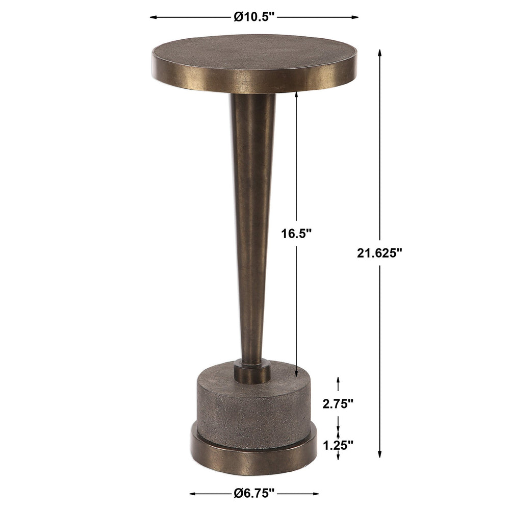 
                      
                        Masika Bronze Accent Table - #shop_name End Tables & Accent Tables
                      
                    