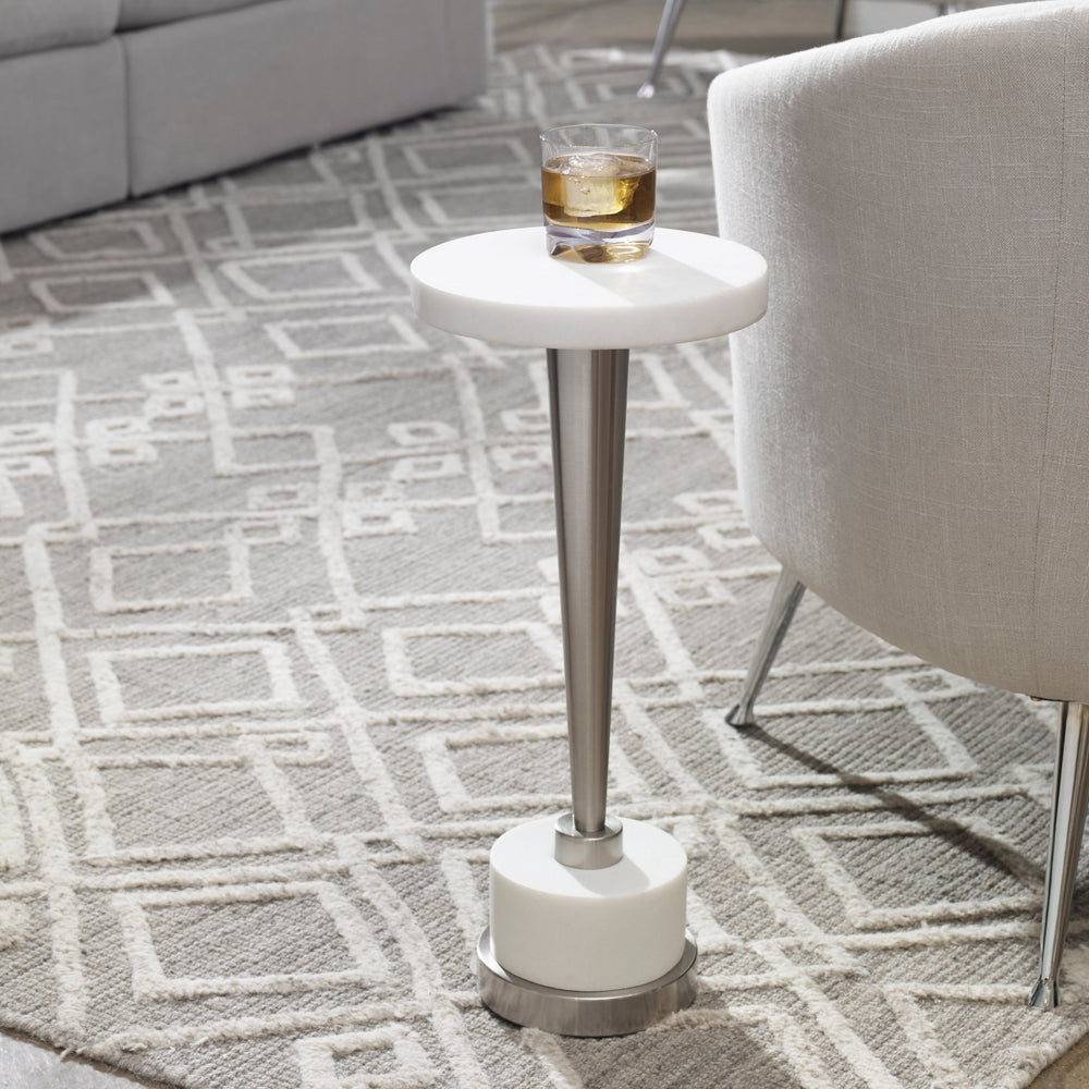 
                      
                        Masika White Drink Table - #shop_name End Tables & Accent Tables
                      
                    