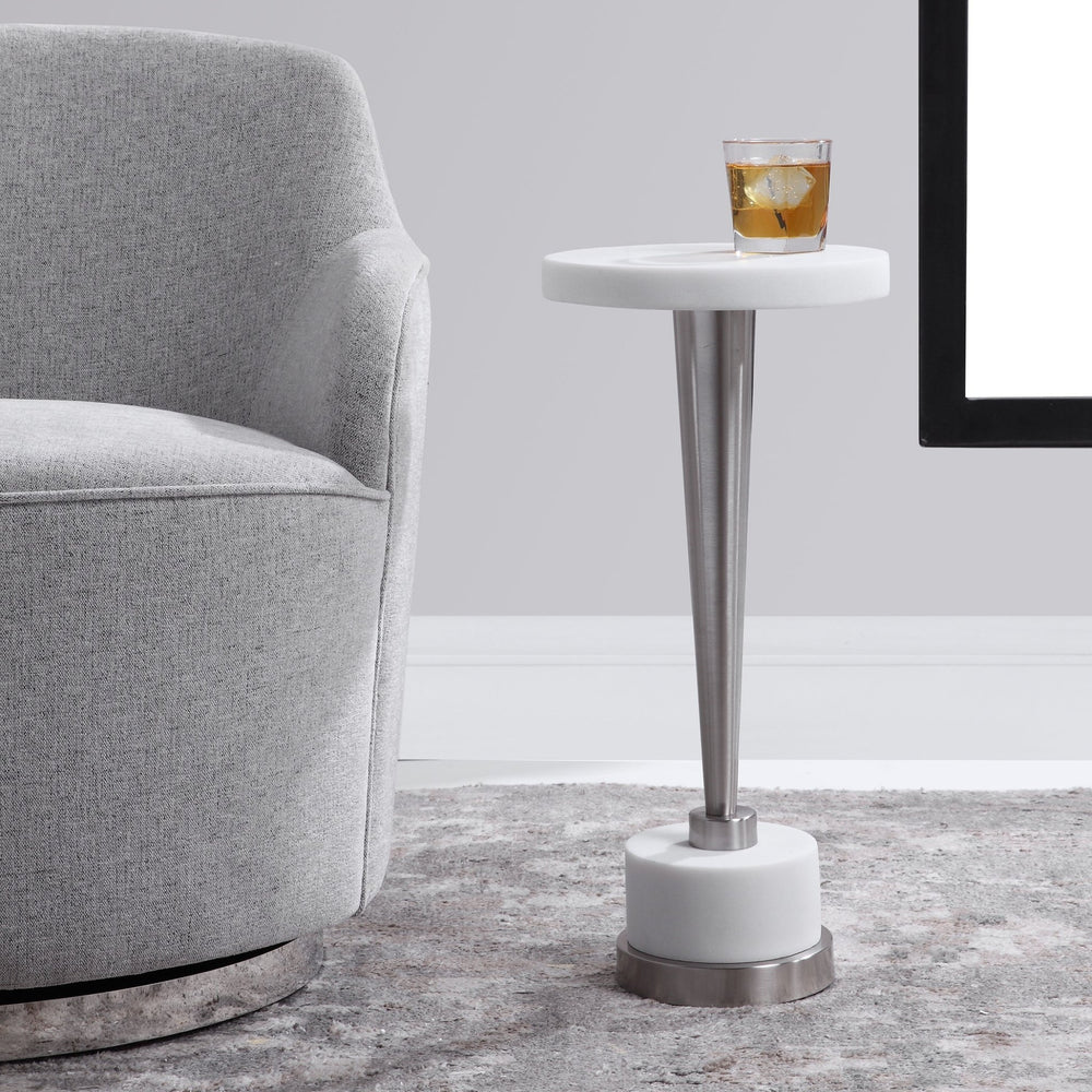 
                      
                        Masika White Drink Table - #shop_name End Tables & Accent Tables
                      
                    