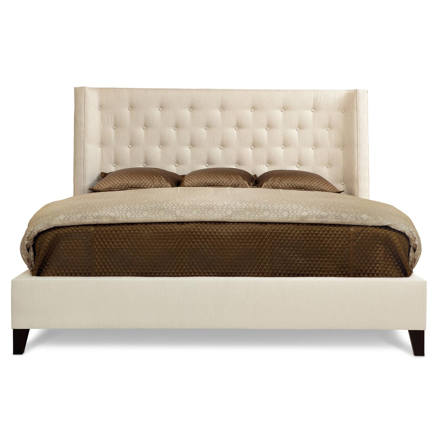 Maxime Fabric Shelter King Bed – Custom