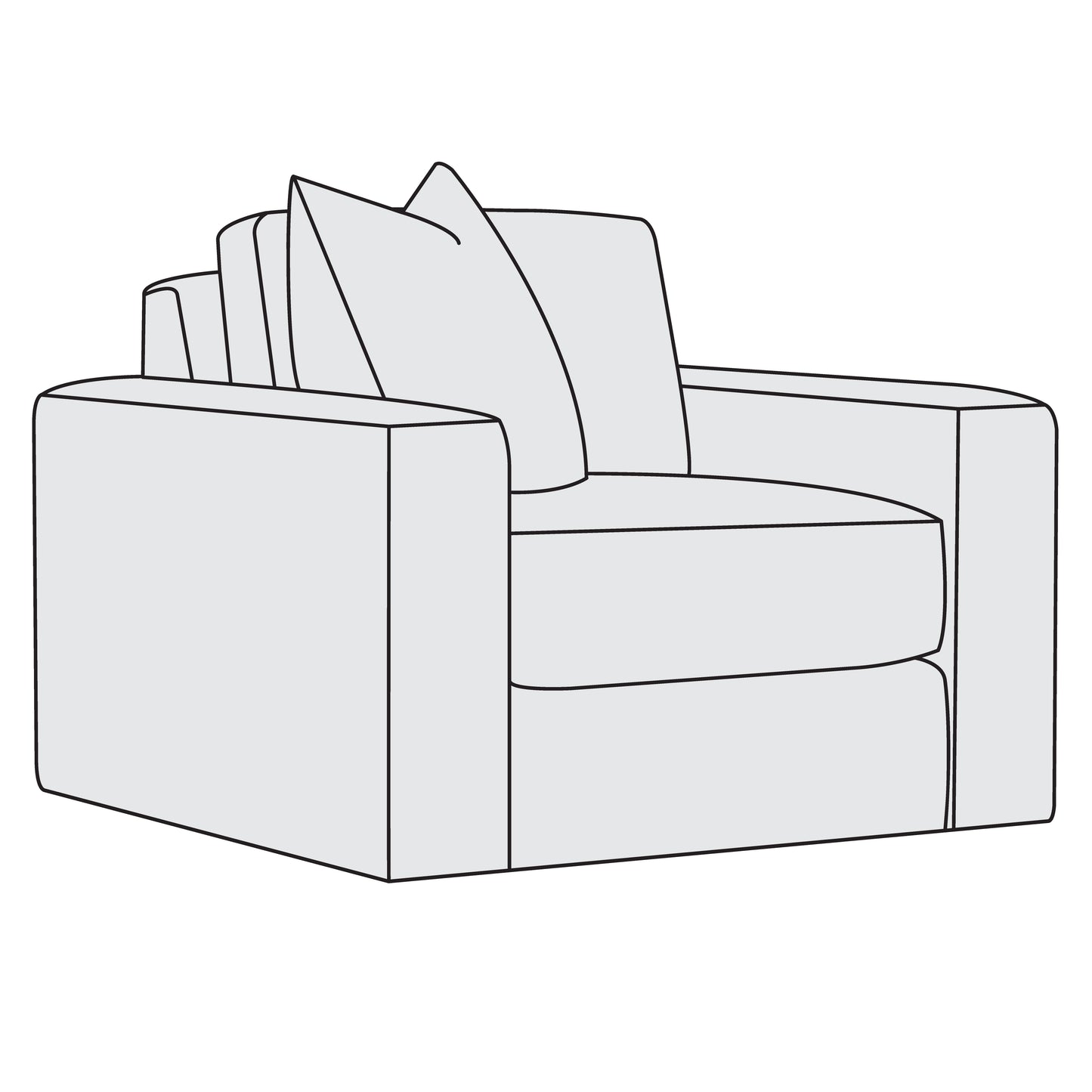 Vaughn Fabric Swivel Chair
