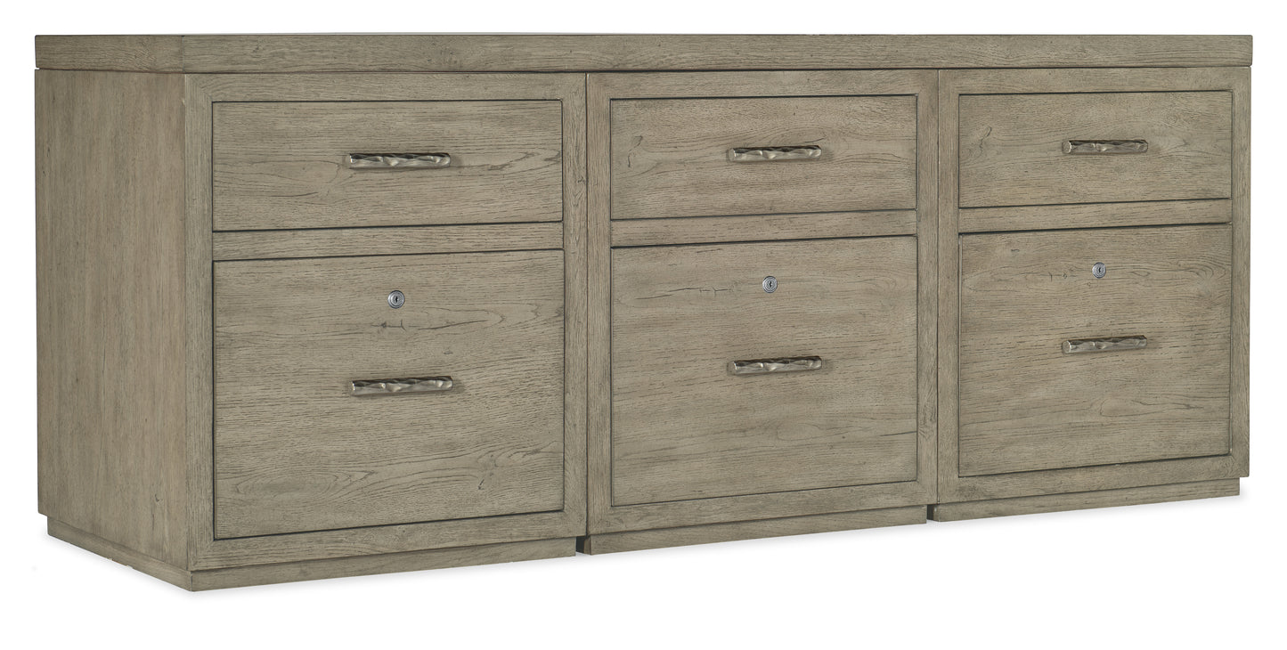 Linville Falls 72" Credenza with Three Files.