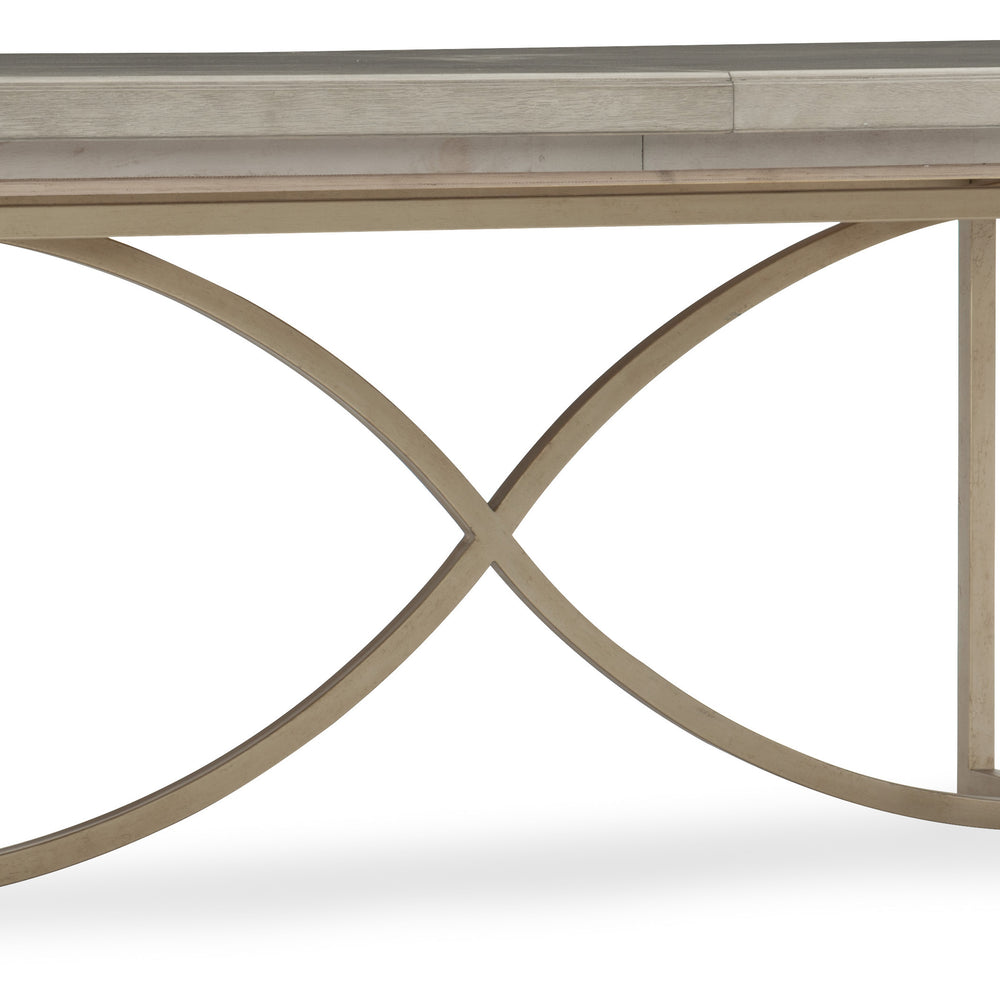 Elixir 80in Rectangular Dining Table with 1-20in Leaf.