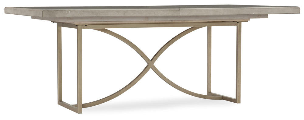 Elixir 80in Rectangular Dining Table with 1-20in Leaf.