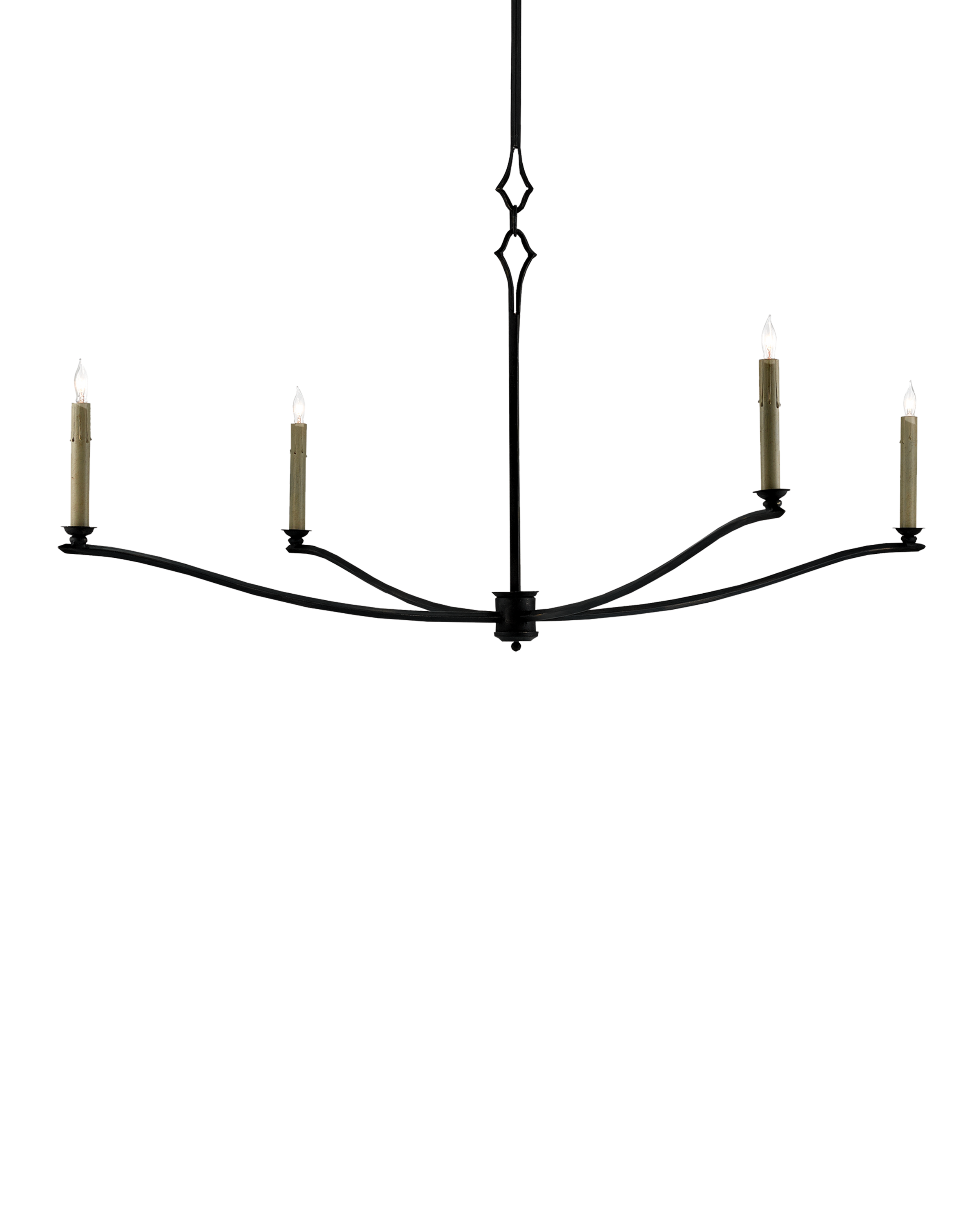 Knole Black Chandelier - Thumbnail 2
