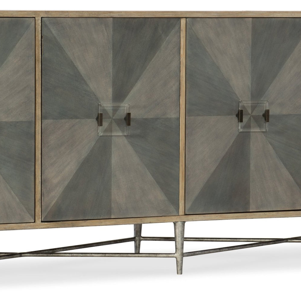 Melange Zola Four-Door Credenza - #shop_name Entertainment Centers