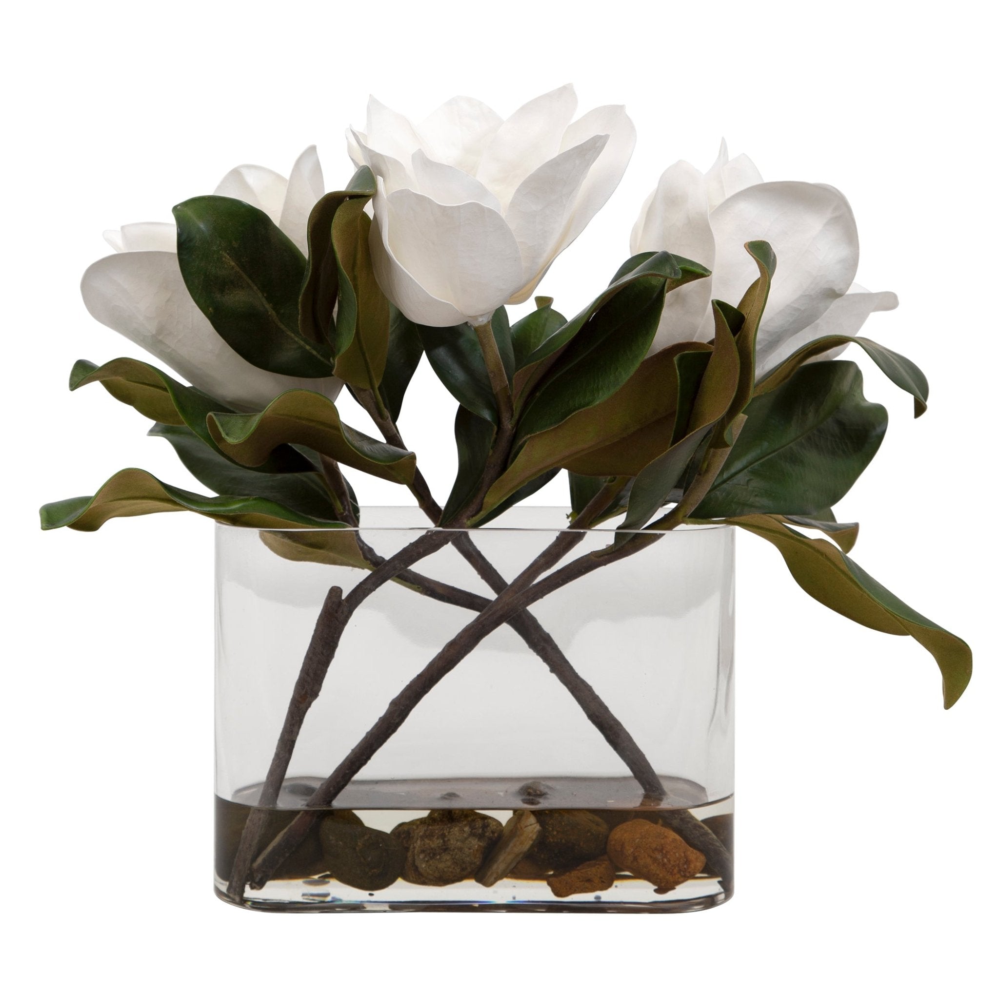 Uttermost Middleton Magnolia Flower Centerpiece - Thumbnail 2