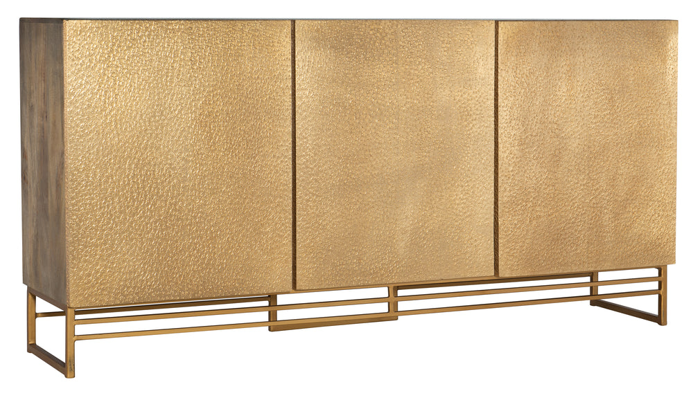 Gold 69in Entertainment Center